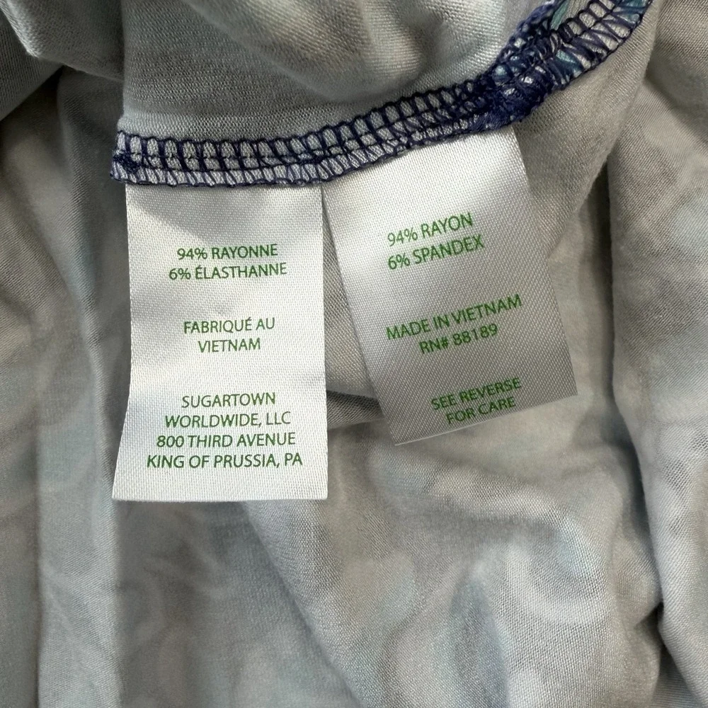 NWT Lilly Pulitzer Chace Maxi Dress Woman's Size XL Sapphire Pool Summer - Picture 8 of 11